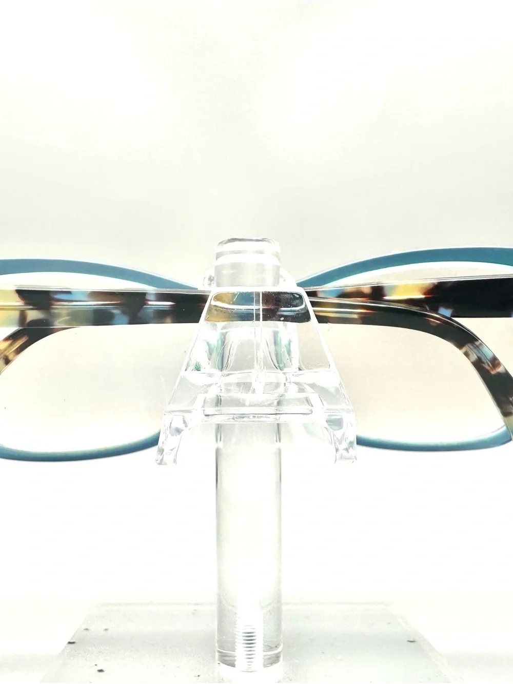 Scott Harris Europa SH-654 Eyeglasses Teal Green Blue Tortoise 52-16-135 Frames